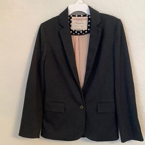 CARTONNIER ANTHROPOLOGIE Blazer Jacket With Elbow Patch Size S